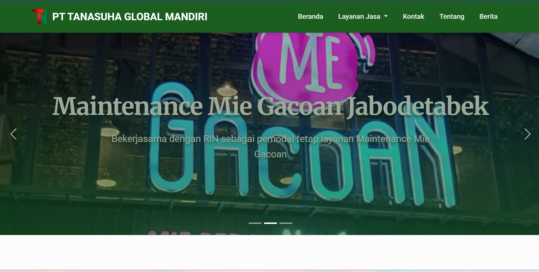 Perkuat Branding Digital, Kreatif Dev Hadirkan Wajah Baru yang Elegan untuk PT Tanasuha Global Mandiri